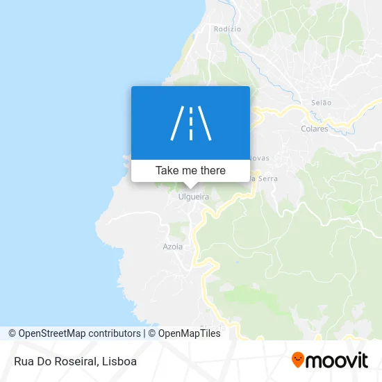 Rua Do Roseiral map