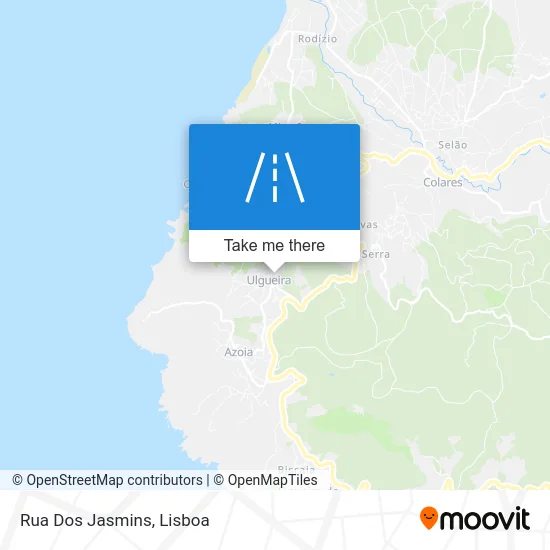 Rua Dos Jasmins map