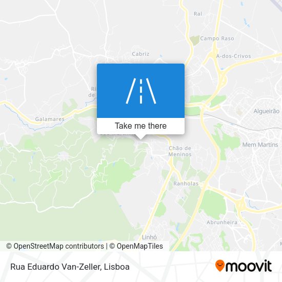 Rua Eduardo Van-Zeller map