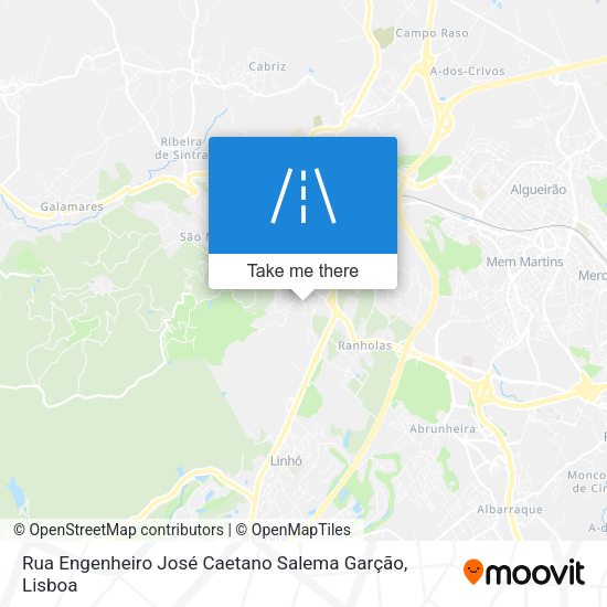 Rua Engenheiro José Caetano Salema Garção map