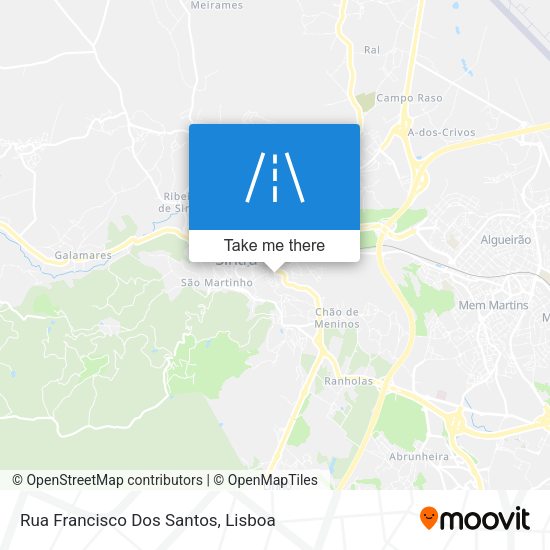 Rua Francisco Dos Santos map