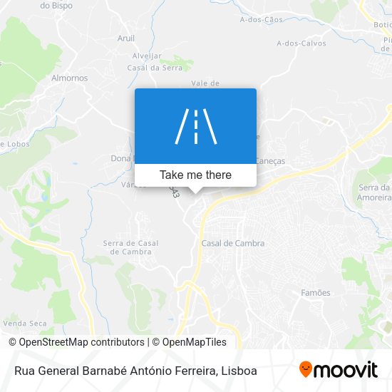 Rua General Barnabé António Ferreira map