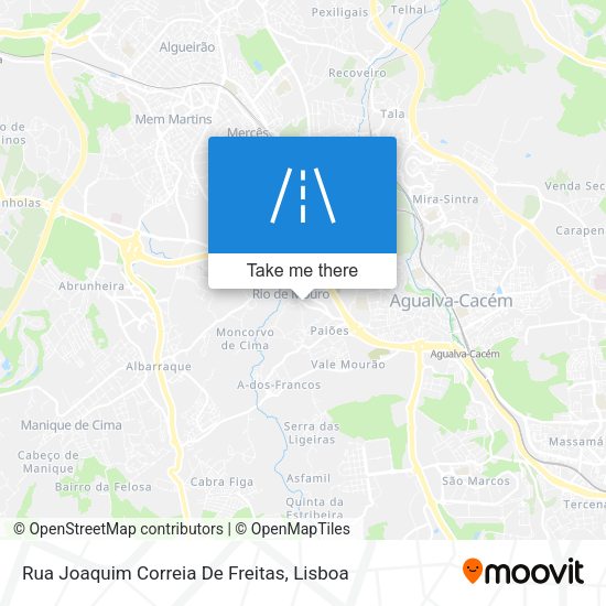 Rua Joaquim Correia De Freitas map