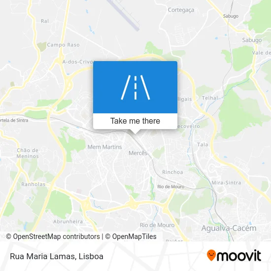 Rua Maria Lamas map