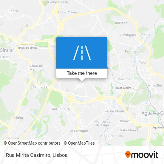 Rua Mirita Casimiro map