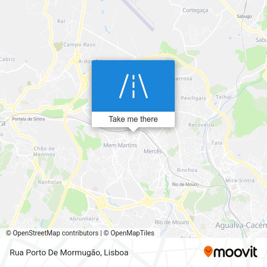 Rua Porto De Mormugão map
