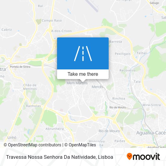 Travessa Nossa Senhora Da Natividade mapa