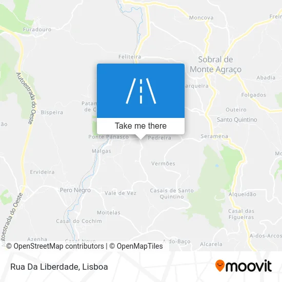 Rua Da Liberdade map
