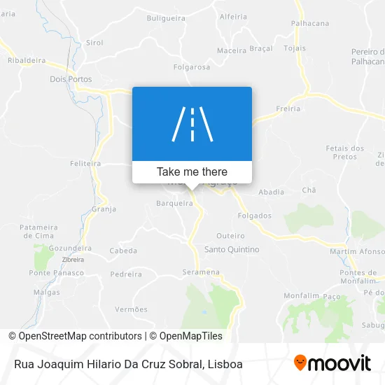 Rua Joaquim Hilario Da Cruz Sobral map
