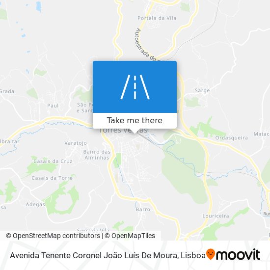 Avenida Tenente Coronel João Luís De Moura map