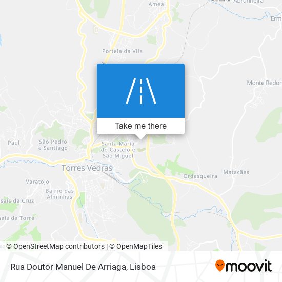 Rua Doutor Manuel De Arriaga mapa