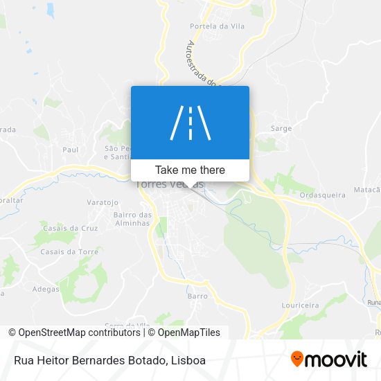 Rua Heitor Bernardes Botado map