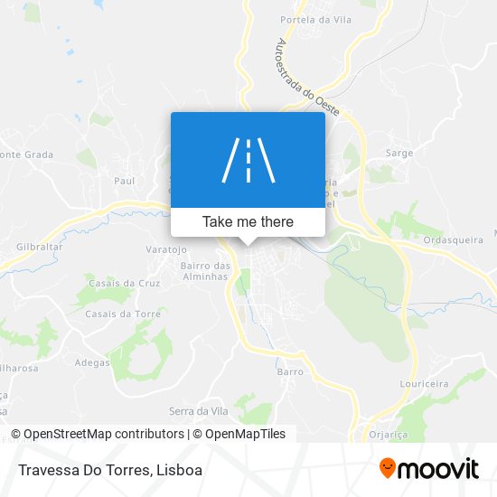 Travessa Do Torres map