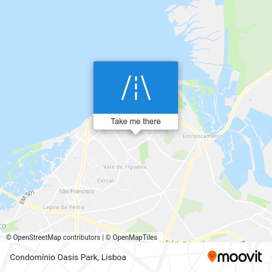 Condomínio Oasis Park mapa