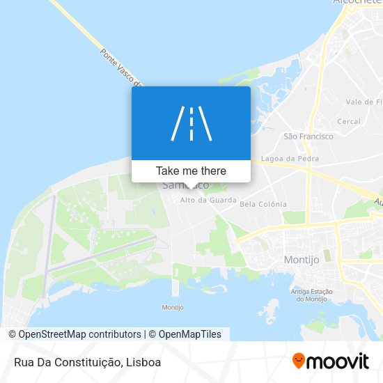 Rua Da Constituição map