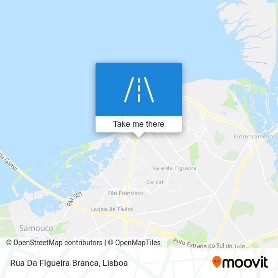Rua Da Figueira Branca map