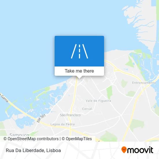 Rua Da Liberdade map