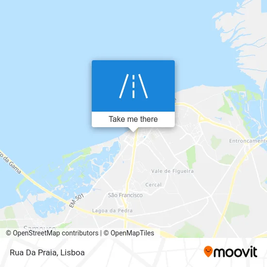 Rua Da Praia map