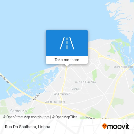 Rua Da Soalheira map