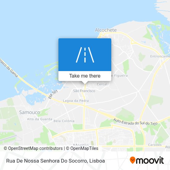 Rua De Nossa Senhora Do Socorro map