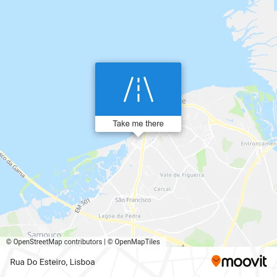 Rua Do Esteiro map