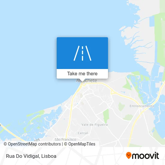 Rua Do Vidigal map