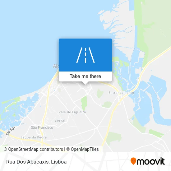 Rua Dos Abacaxis map