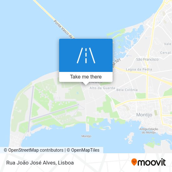Rua João José Alves map