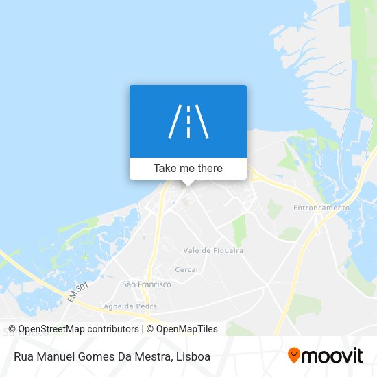 Rua Manuel Gomes Da Mestra map