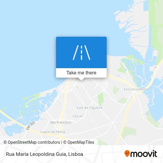 Rua Maria Leopoldina Guia map