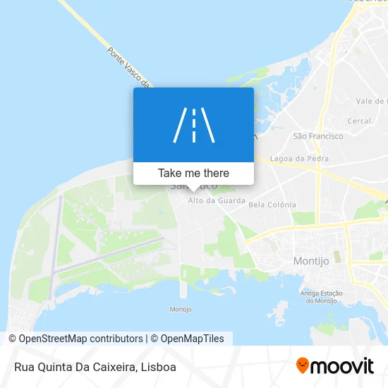 Rua Quinta Da Caixeira map