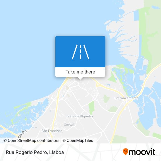 Rua Rogério Pedro map