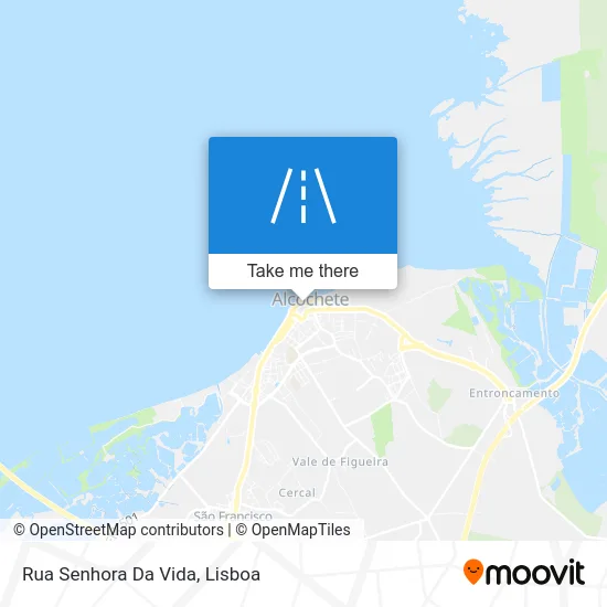 Rua Senhora Da Vida map