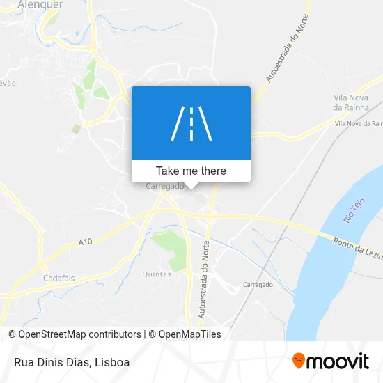 Rua Dinis Dias map
