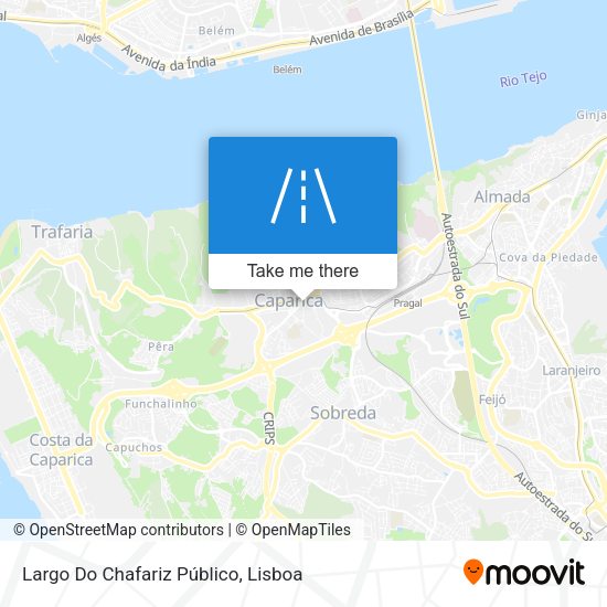 Largo Do Chafariz Público mapa