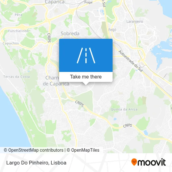 Largo Do Pinheiro map