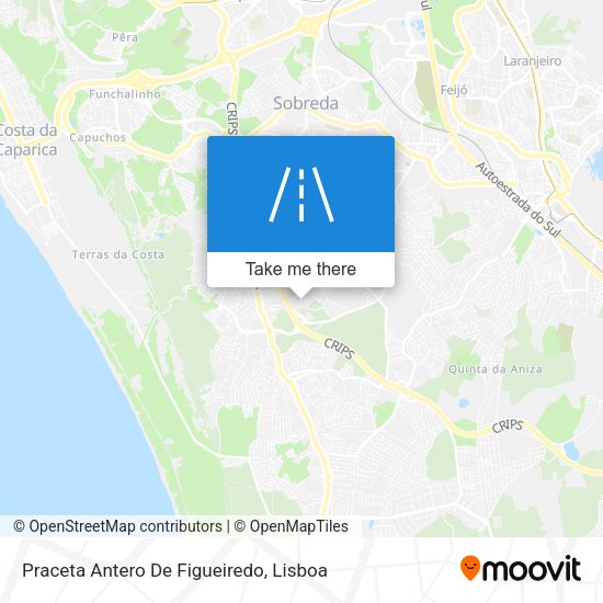 Praceta Antero De Figueiredo map
