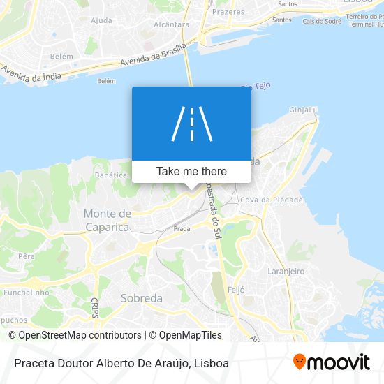 Praceta Doutor Alberto De Araújo map