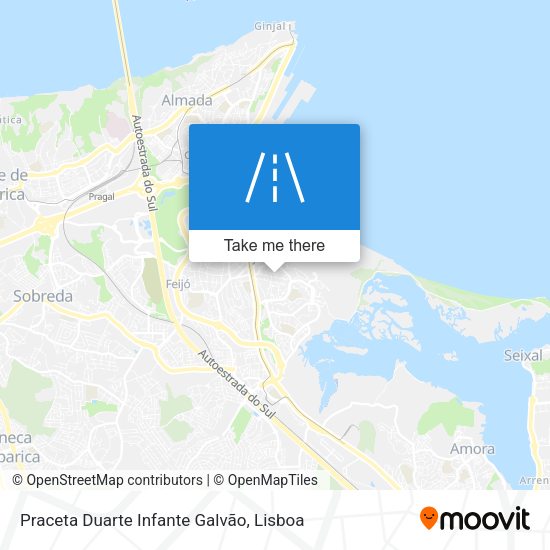 Praceta Duarte Infante Galvão map