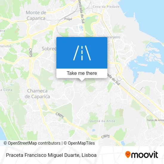 Praceta Francisco Miguel Duarte map