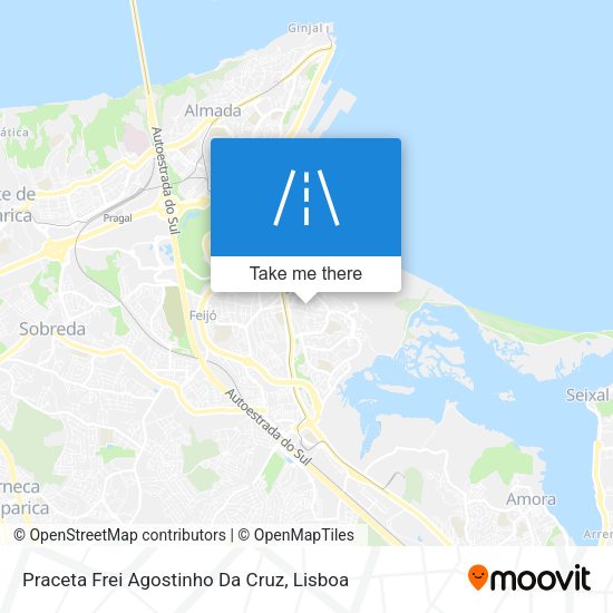 Praceta Frei Agostinho Da Cruz mapa