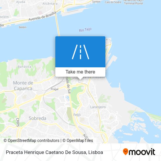 Praceta Henrique Caetano De Sousa mapa