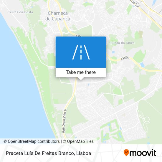 Praceta Luís De Freitas Branco map