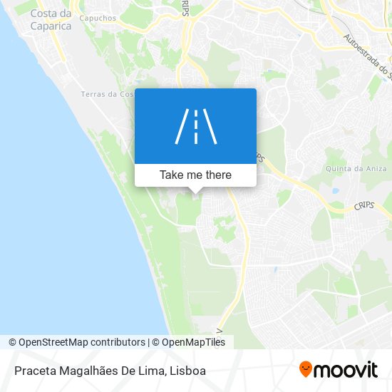 Praceta Magalhães De Lima map