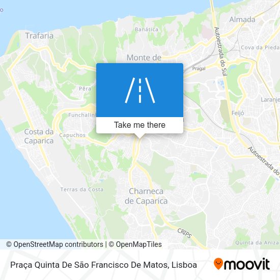 Praça Quinta De São Francisco De Matos map