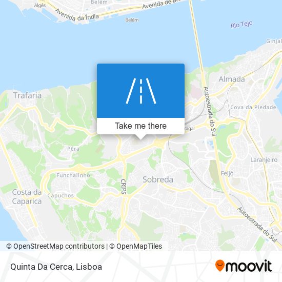 Quinta Da Cerca mapa