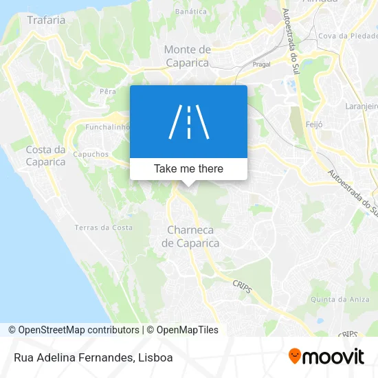 Rua Adelina Fernandes map