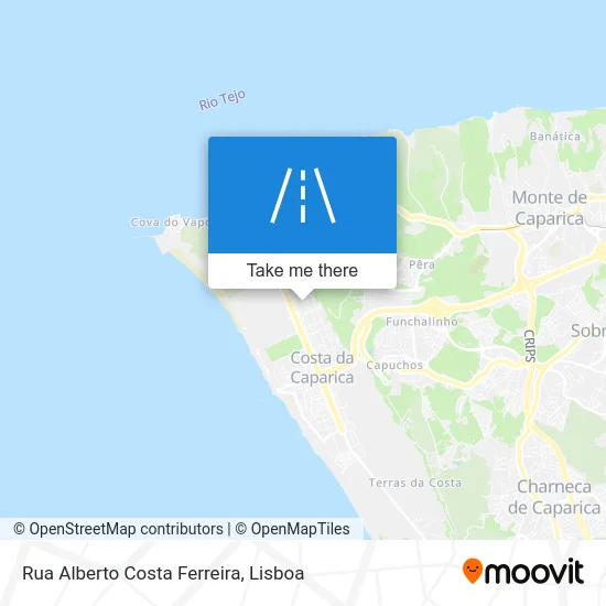 Rua Alberto Costa Ferreira map