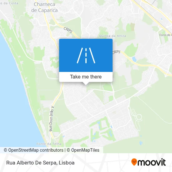 Rua Alberto De Serpa map