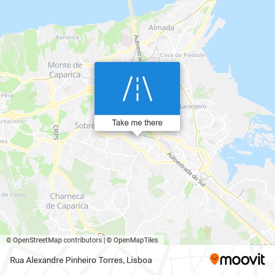 Rua Alexandre Pinheiro Torres mapa